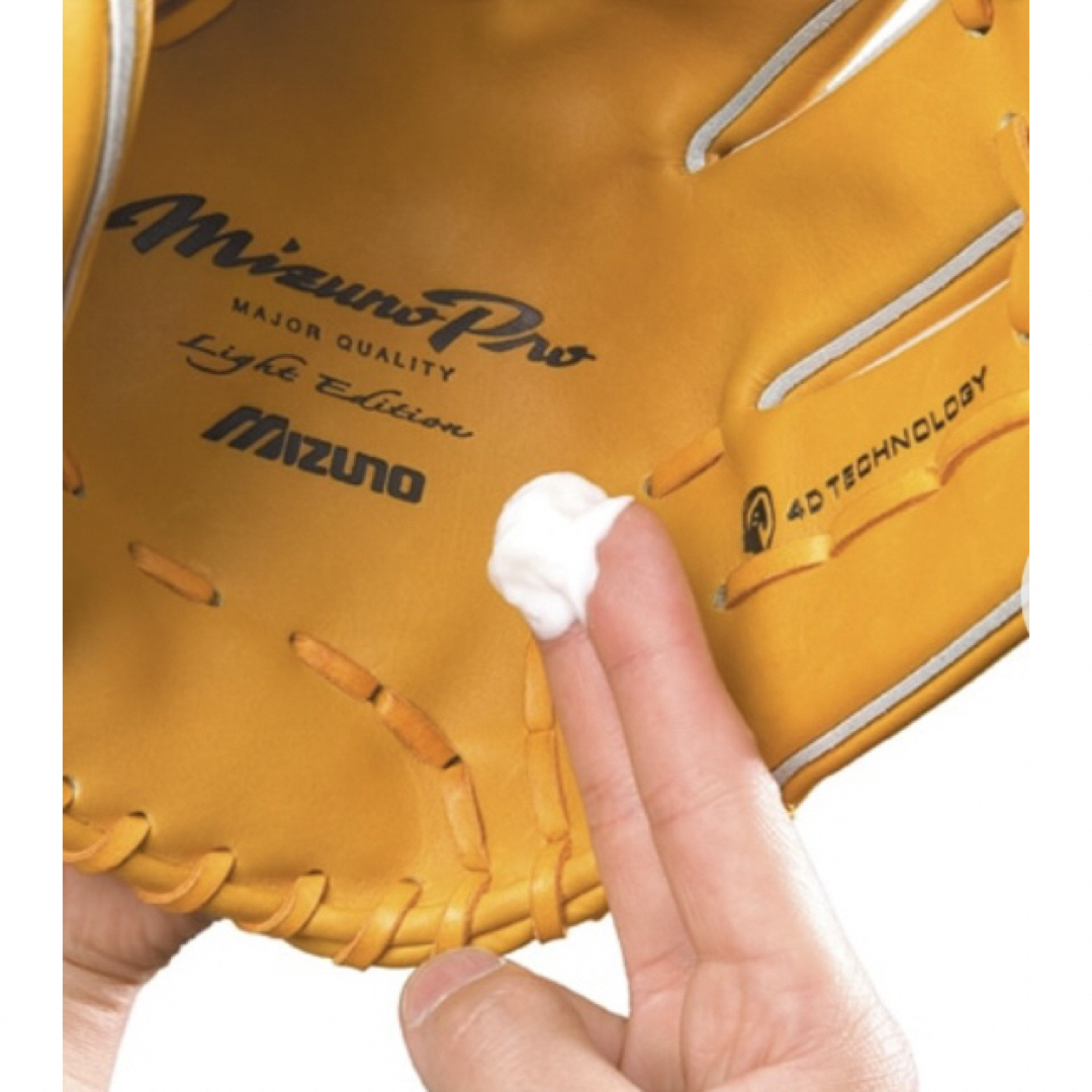 Mizuno Pro(ミズノプロ)のMIZUNO ミズノプロ　レザーケアクリーム【新品・未開封】 2ZG800日本製 スポーツ/アウトドアの野球(その他)の商品写真