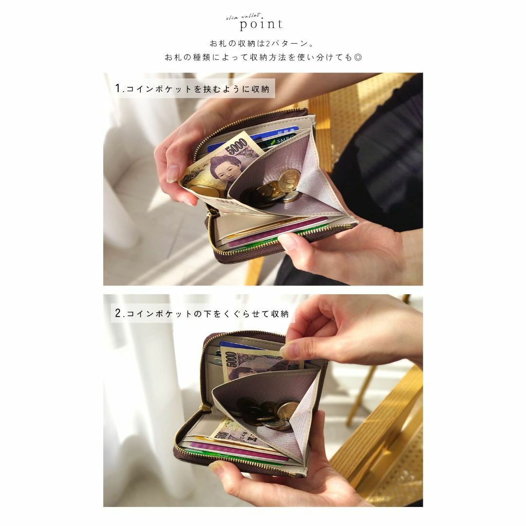 【色: グリーン×グリーン】FRANK GERALD 財布 ミニ財布 メンズ レ メンズのバッグ(その他)の商品写真