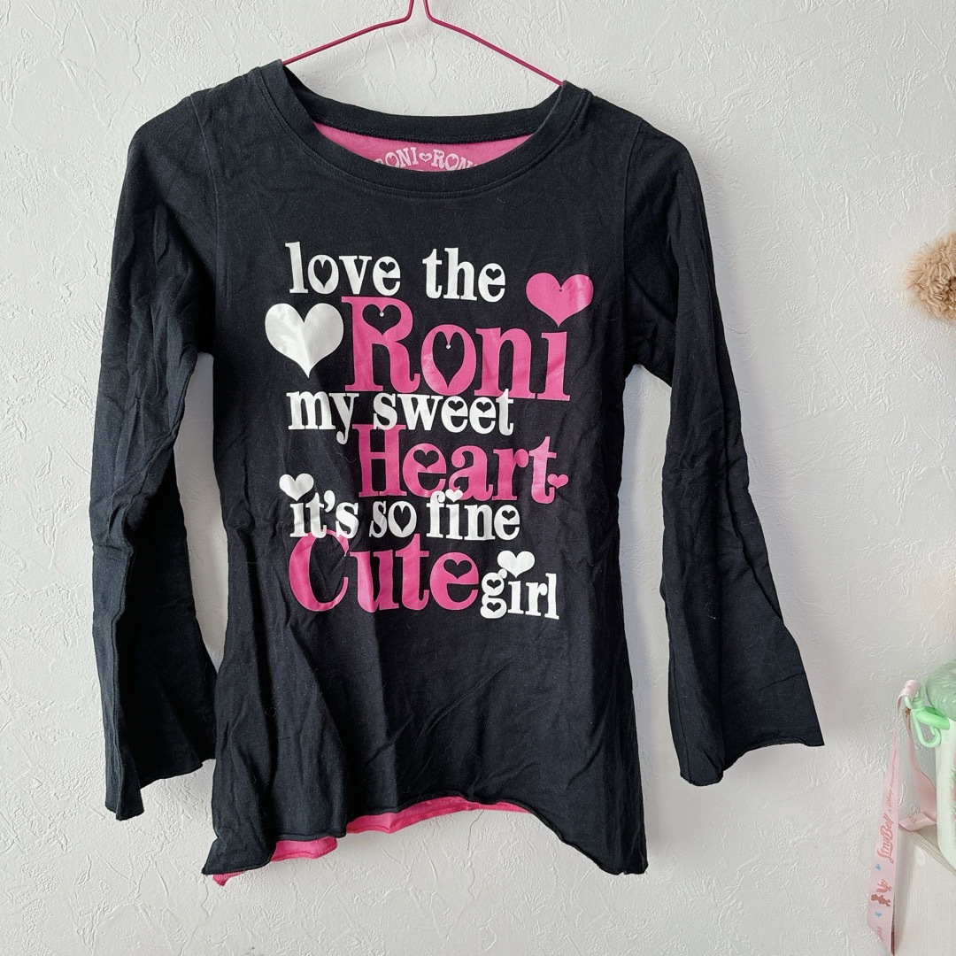 RONI(ロニィ)のRONI★長袖カットソー　140 キッズ/ベビー/マタニティのキッズ服女の子用(90cm~)(Tシャツ/カットソー)の商品写真