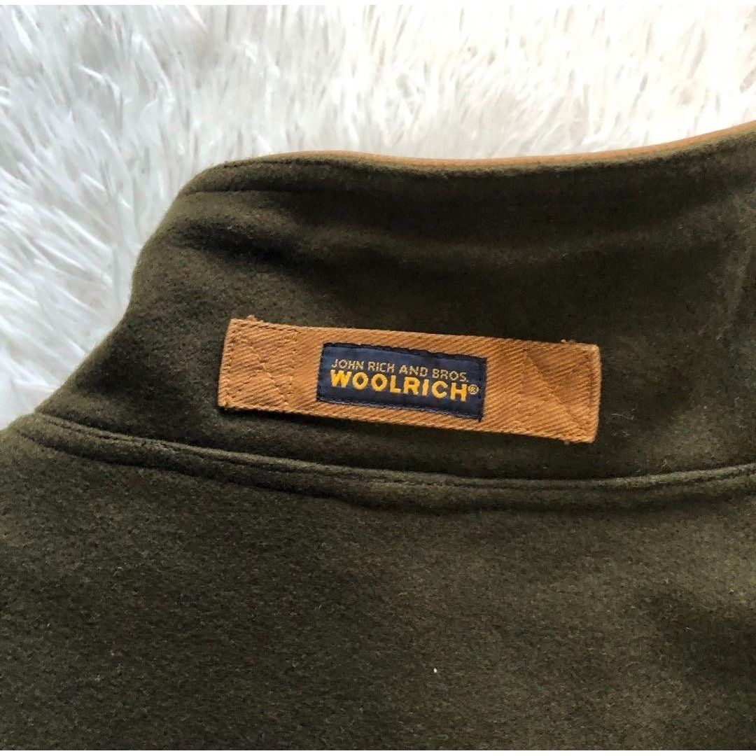 WOOLRICH(ウールリッチ)のウールリッチ　カバーオール　インナー脱着可　カーキ　グリーン　2XL メンズのジャケット/アウター(カバーオール)の商品写真