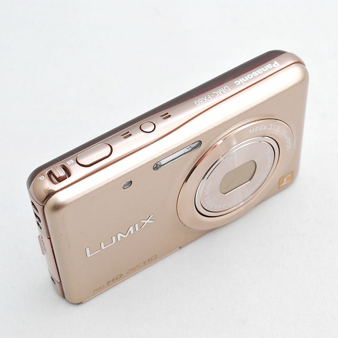 Panasonic(パナソニック)のPanasonic DMC-FX80 タッチパネル液晶 1210万画素 スマホ/家電/カメラのカメラ(コンパクトデジタルカメラ)の商品写真