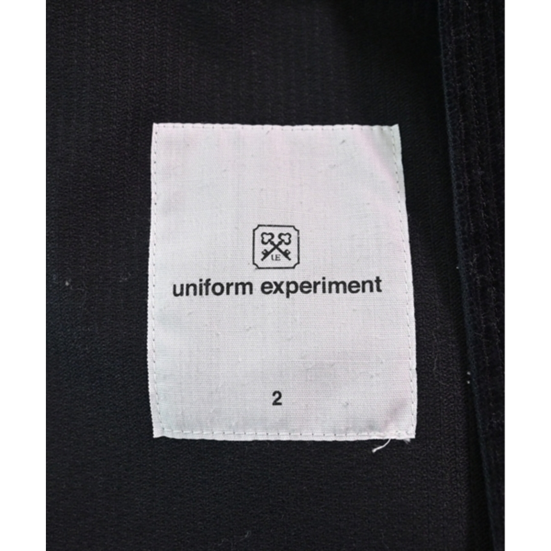 uniform experiment(ユニフォームエクスペリメント)のuniform experiment カジュアルジャケット 2(M位) 黒 【古着】【中古】 メンズのジャケット/アウター(テーラードジャケット)の商品写真