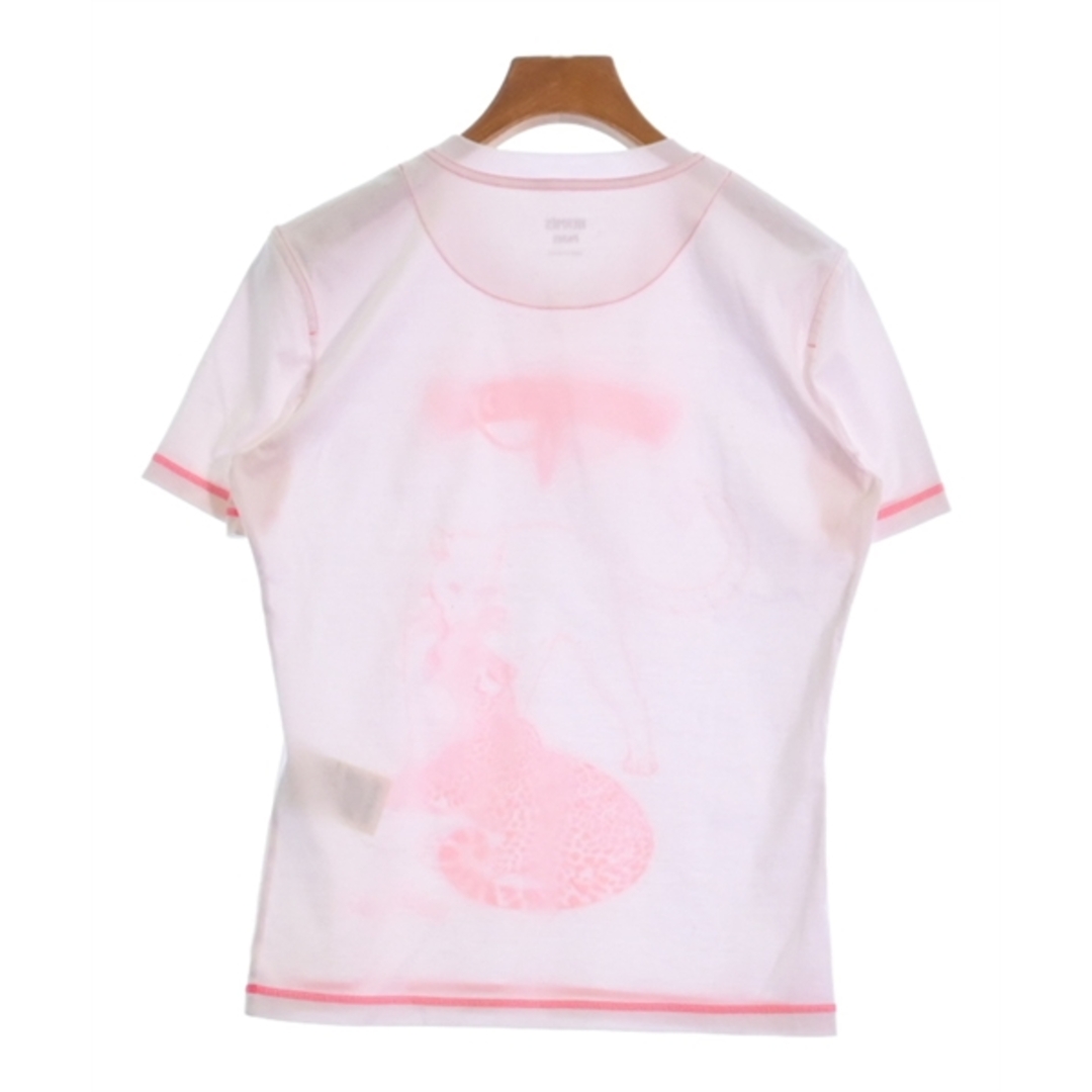 HERMES エルメス Tシャツ・カットソー 36(XS位) 白xピンク HERMES エルメス Tシャツ・カットソー 36(XS位) 白xピンク