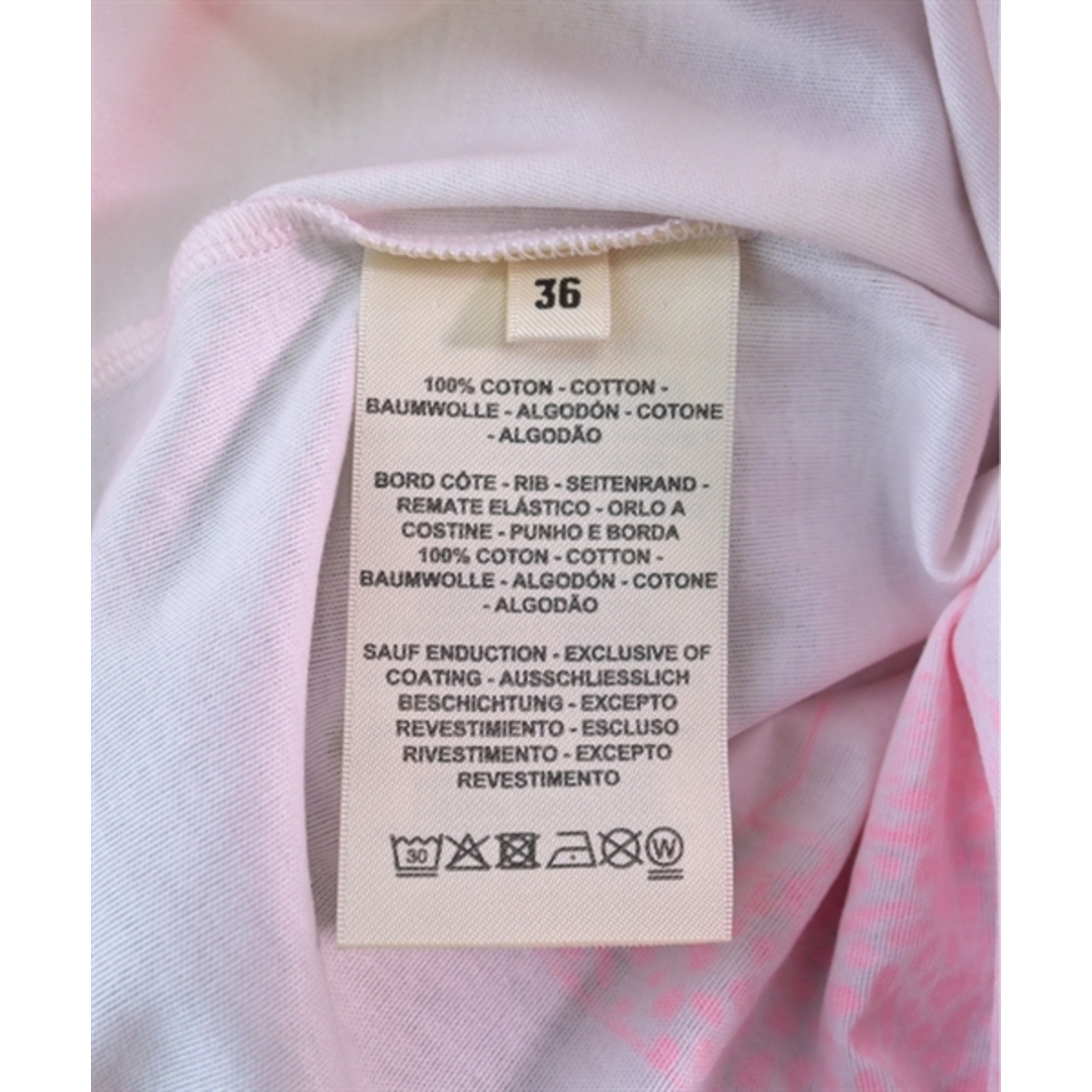 HERMES エルメス Tシャツ・カットソー 36(XS位) 白xピンク HERMES エルメス Tシャツ・カットソー 36(XS位) 白xピンク