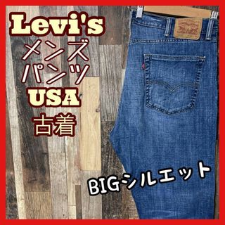 リーバイス(Levi's)のリーバイス デニム ロゴ メンズ 505 40 2XLブルー ストレート パンツ(ワークパンツ/カーゴパンツ)