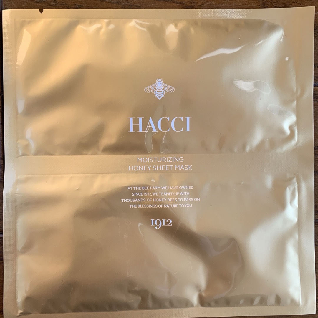 HACCI(ハッチ)のHACCI ハッチ シート美容液マスク・ハニースノー・ハニーコラーゲン コスメ/美容のスキンケア/基礎化粧品(パック/フェイスマスク)の商品写真