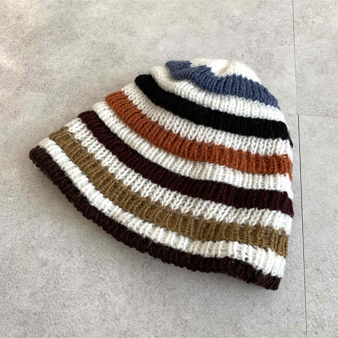 RATS】KNIT CAP SOLIDARITY BROWN(RATS/ラッツ/KNIT CAP RATS】KNIT CAP SOLIDARITY BROWN(RATS/ラッツ/KNIT CAP