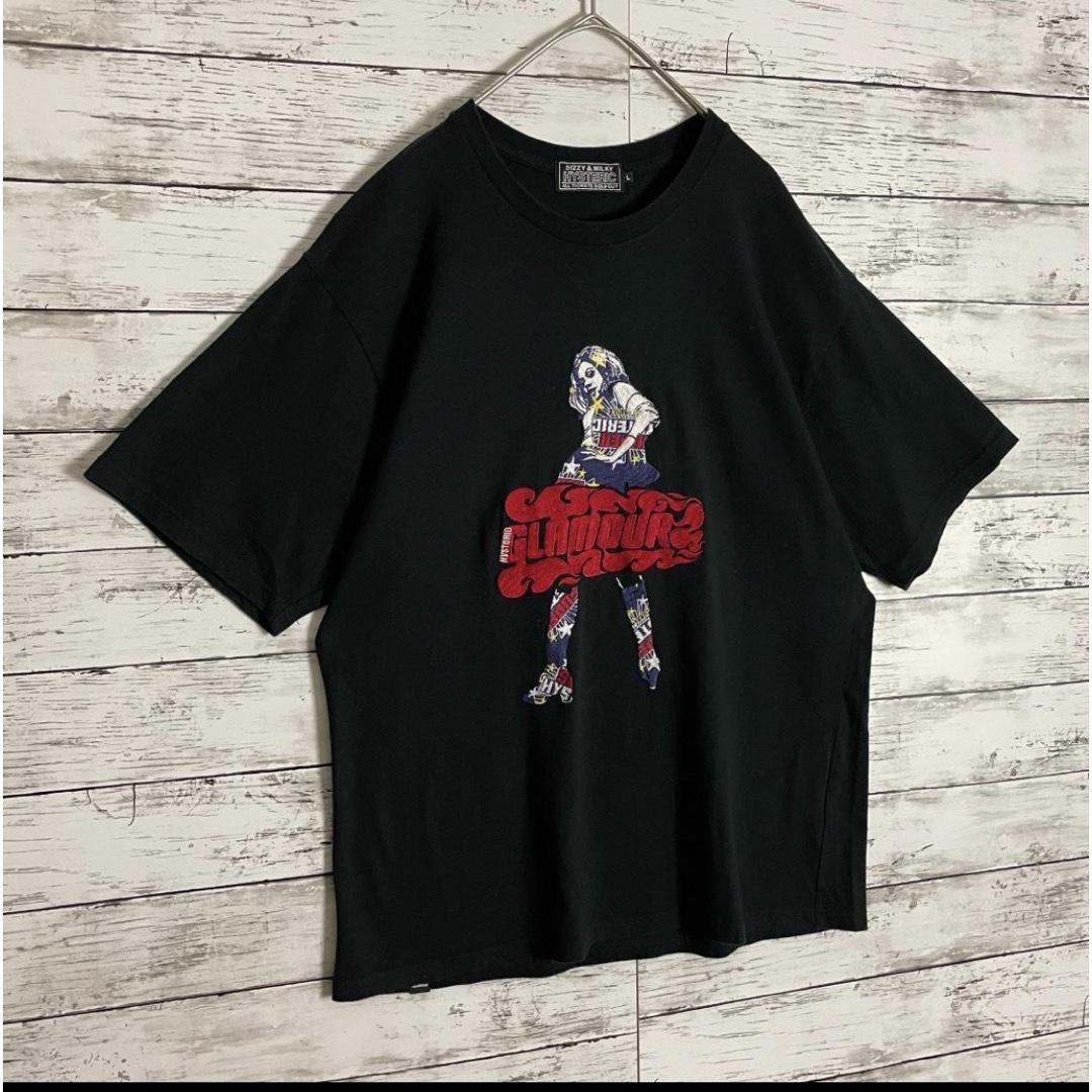 HYSTERIC GLAMOUR(ヒステリックグラマー)の【超希少モデル】ヒステリックグラマー 刺繍ロゴ VIXEN GIRL Tシャツ メンズのトップス(Tシャツ/カットソー(半袖/袖なし))の商品写真