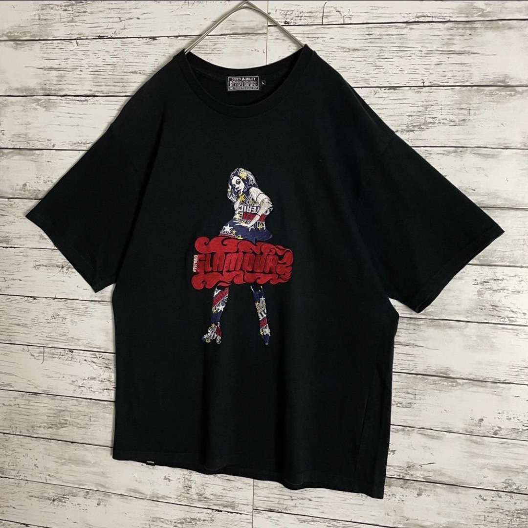 HYSTERIC GLAMOUR(ヒステリックグラマー)の【超希少モデル】ヒステリックグラマー 刺繍ロゴ VIXEN GIRL Tシャツ メンズのトップス(Tシャツ/カットソー(半袖/袖なし))の商品写真