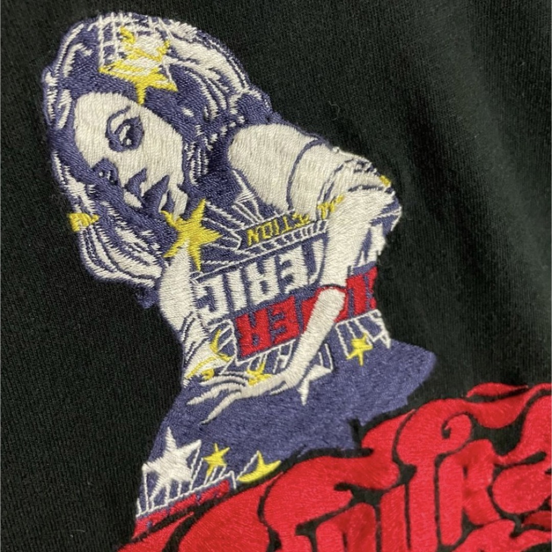 HYSTERIC GLAMOUR(ヒステリックグラマー)の【超希少モデル】ヒステリックグラマー 刺繍ロゴ VIXEN GIRL Tシャツ メンズのトップス(Tシャツ/カットソー(半袖/袖なし))の商品写真