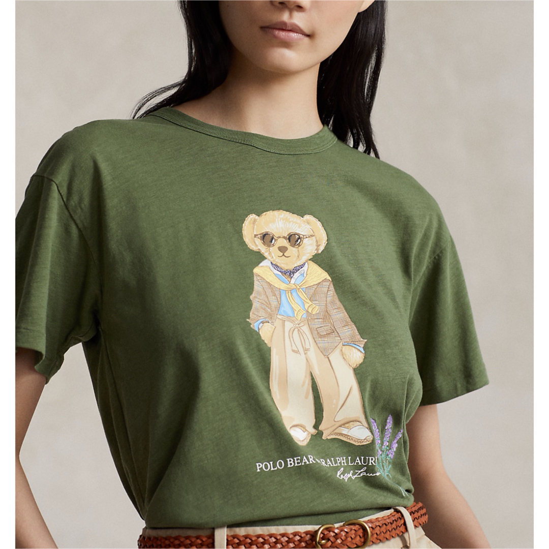 POLO RALPH LAUREN(ポロラルフローレン)のPOLO RALPH LAUREN Polo コットン ジャージー Tシャツ レディースのトップス(Tシャツ(半袖/袖なし))の商品写真