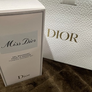 ディオール(Dior)の新品☆DIOR ミスディオール　シャワージェル★ギフトバッグ付(ボディソープ/石鹸)