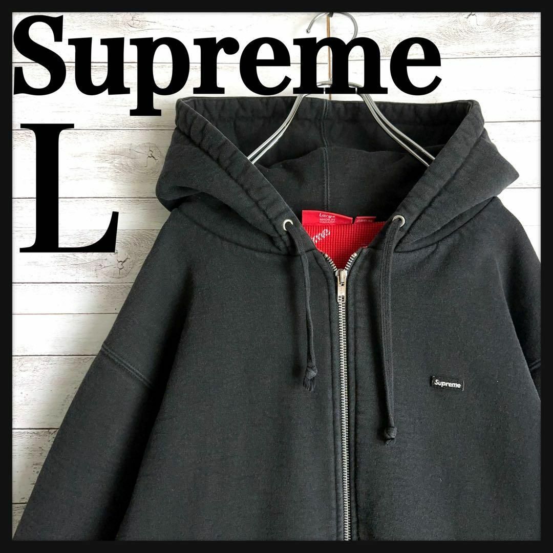 Supreme - 9035【人気Lサイズ】シュプリーム☆ワンポイントBOXロゴ肉厚