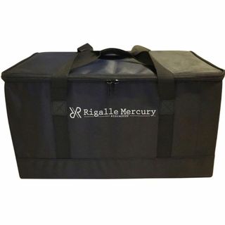 【色: ブラック】Rigalle Mercury たくさん入る60Lの大容量 コ(ケース/ボックス)