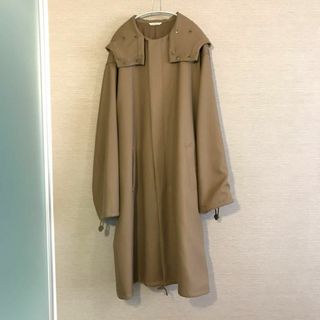 AURALEE LIGHT MELTON LONG HOODED COAT(トレンチコート)