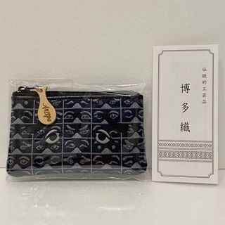 ハカタオリ(HakataOri)の新品未使用 アビスパ福岡 博多織 博多にわか 小銭入れ(記念品/関連グッズ)