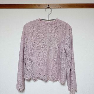 ダブルクローゼット(w closet)のw closetレースブラウス(シャツ/ブラウス(長袖/七分))