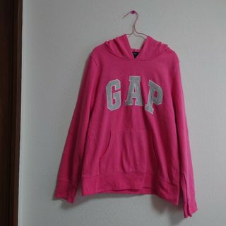 ギャップキッズ(GAP Kids)のGAPkids ピンクトレーナー パーカー 160cm(Tシャツ/カットソー)