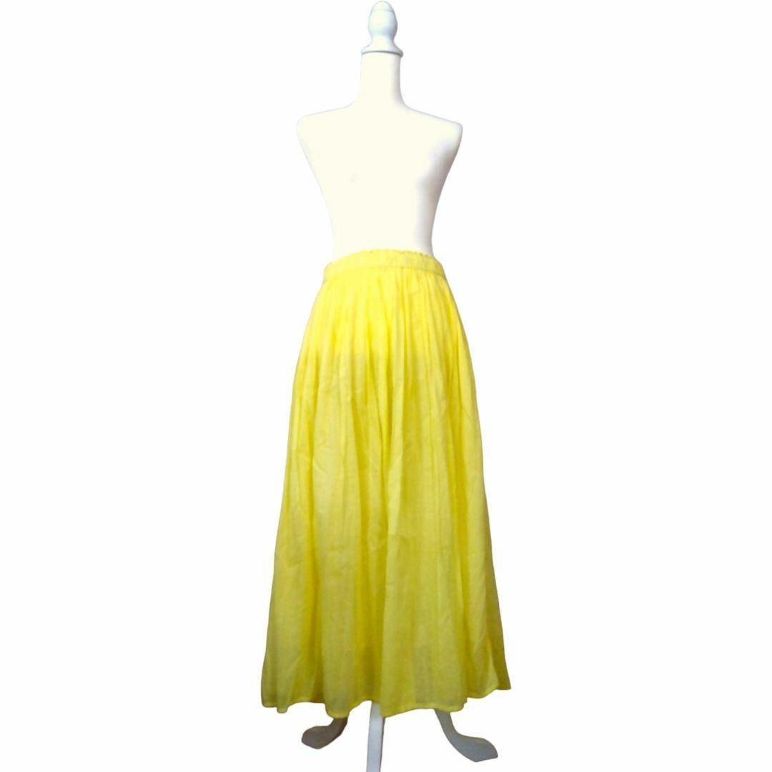 【新品 】XLさっぴ sappi  ロングフレアスカート ふんわり軽い インド綿 レディースのスカート(ロングスカート)の商品写真