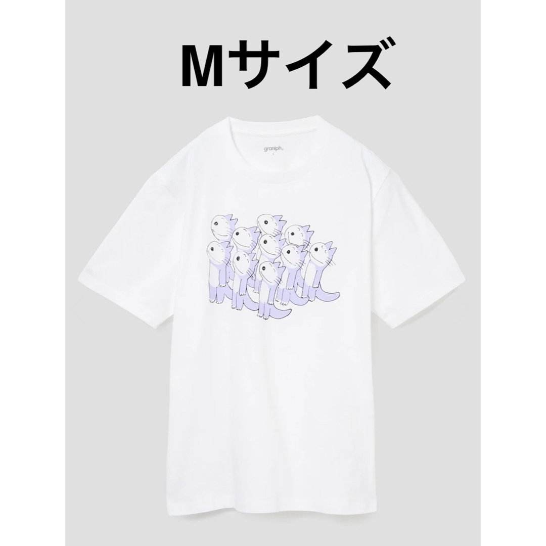 Design Tshirts Store graniph(グラニフ)のグラニフのTシャツ(11ぴきのねこ)Mサイズ メンズのトップス(Tシャツ/カットソー(半袖/袖なし))の商品写真