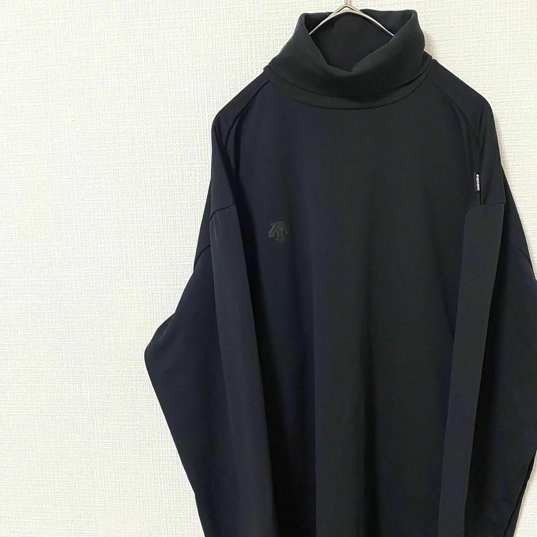 DESCENTE(デサント)のタートルネック アンダーウェア デサント ロゴ XO メンズのトップス(Tシャツ/カットソー(七分/長袖))の商品写真