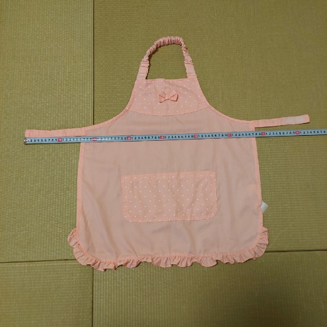 キッズエプロン キッズ/ベビー/マタニティのキッズ服女の子用(90cm~)(その他)の商品写真