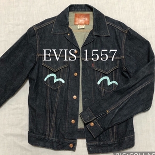 エビス(EVISU)のEVIS エヴィス　デニムジャケット　GジャンNo1557 サイズ40(L)(Gジャン/デニムジャケット)