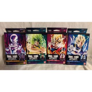 ドラゴンボール(ドラゴンボール)の ドラゴンボールフュージョンワールド スタートデッキ4種セット(Box/デッキ/パック)