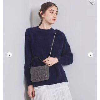 ユナイテッドアローズ(UNITED ARROWS)のユナイテッドアローズ  フォックス カシミヤ クルーネックニット(ニット/セーター)