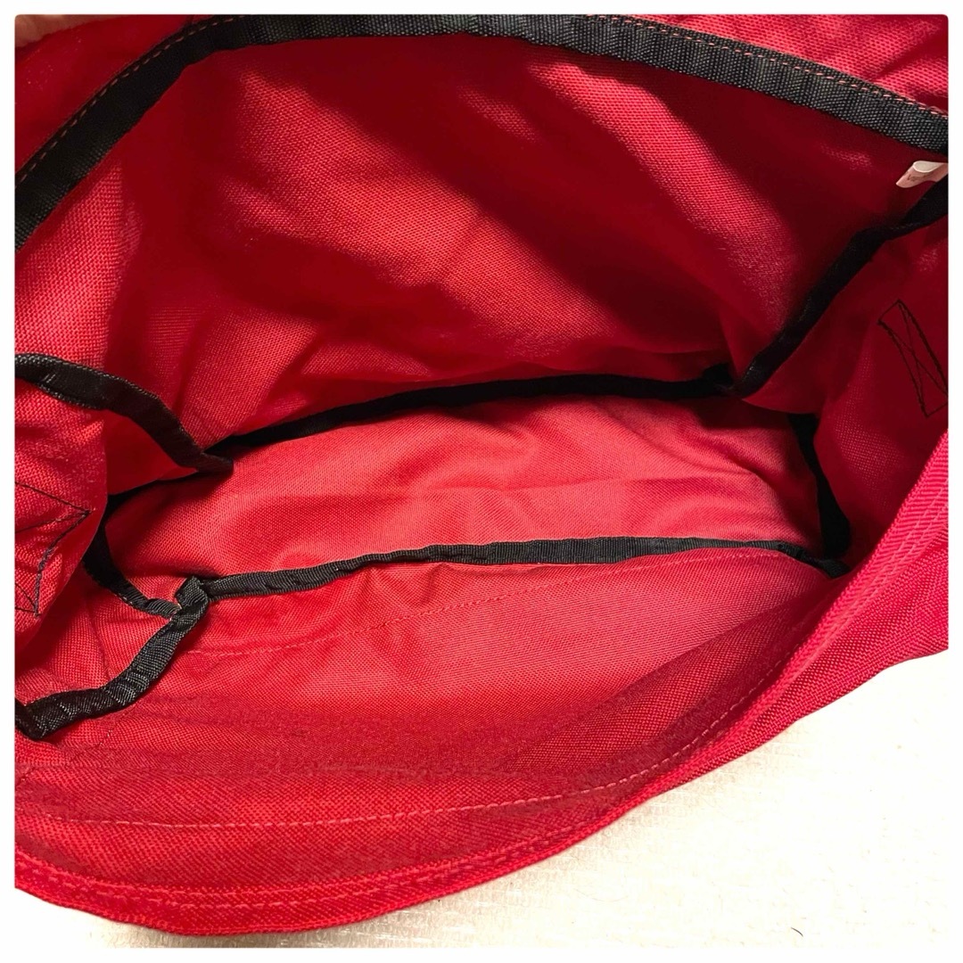 CAPTAIN SANTA(キャプテンサンタ)の美品キャプテンサンタ メッセンジャーバッグ ショルダーバッグ 大容量 赤 メンズのバッグ(メッセンジャーバッグ)の商品写真