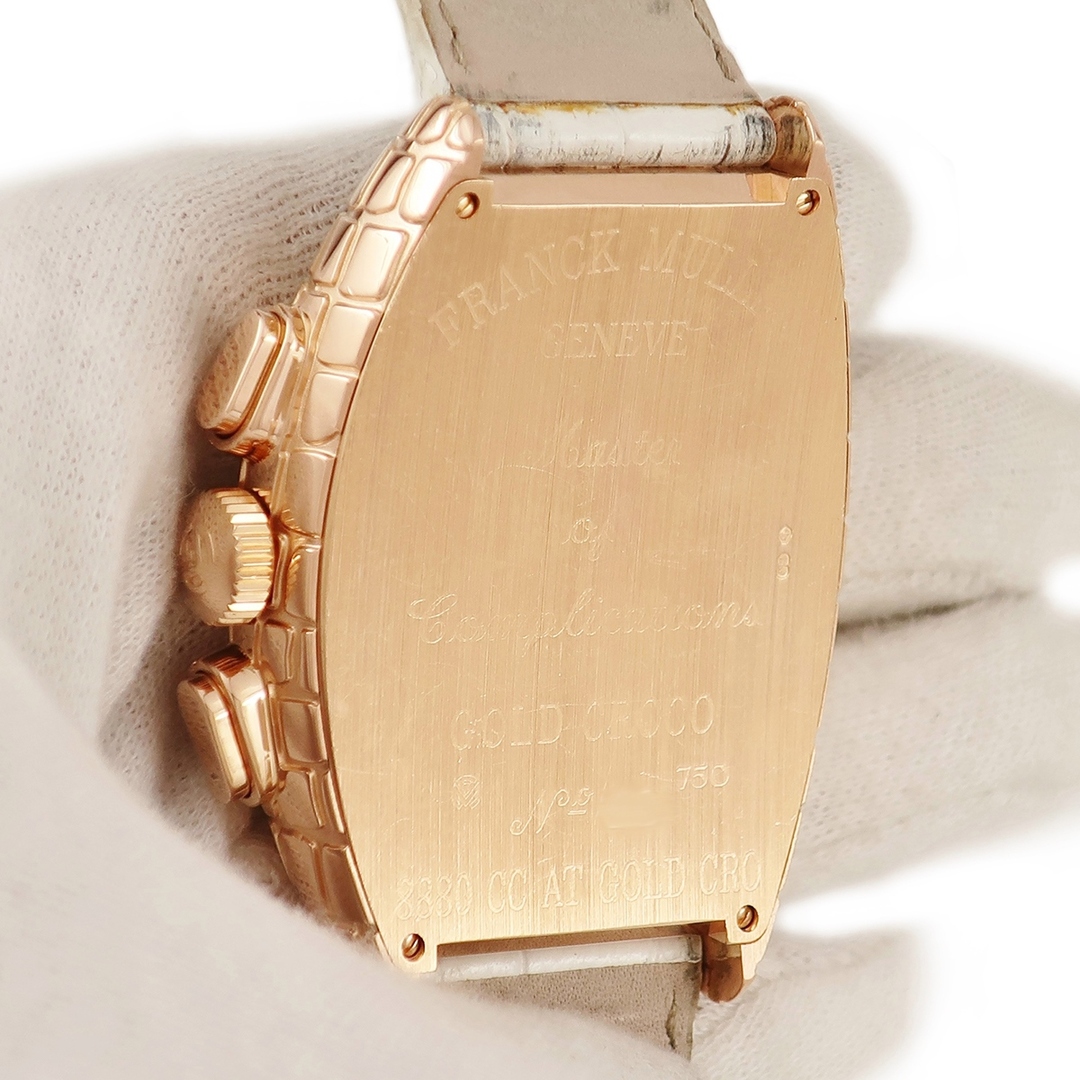 FRANCK MULLER(フランクミュラー)のフランクミュラー  トノウカーベックス ゴールドクロコ 8880CC A メンズの時計(腕時計(アナログ))の商品写真