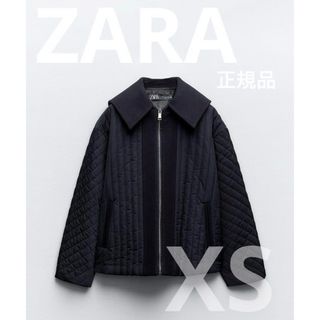 ZARA - ZARAザラ フーテッドキルティングコート フードコート 新品未