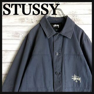 STUSSY - 9034【即完売モデル】ステューシー☆ワンポイント定番カラーカラーオール入手困難