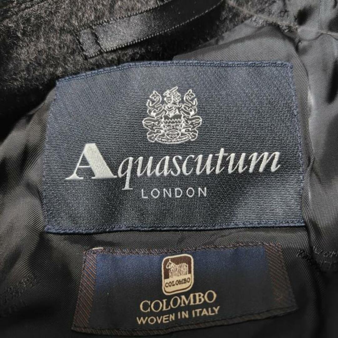 AQUA SCUTUM(アクアスキュータム)のAquascutum(アクアスキュータム) コート レディース - ダークグレー 長袖/冬 レディースのジャケット/アウター(その他)の商品写真