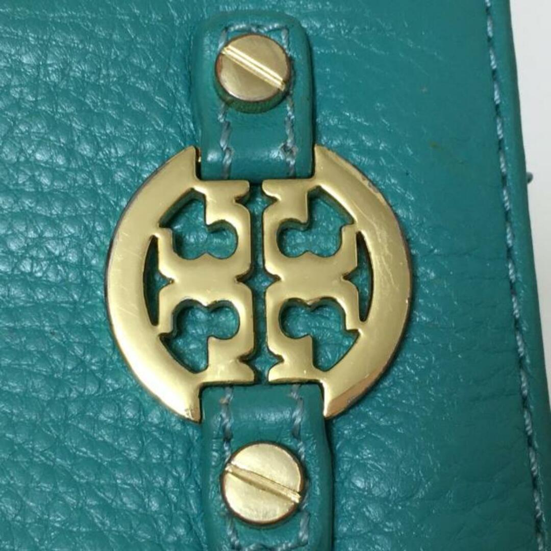 Tory Burch(トリーバーチ)のTORY BURCH(トリーバーチ) パスケース - グリーン レザー レディースのファッション小物(名刺入れ/定期入れ)の商品写真