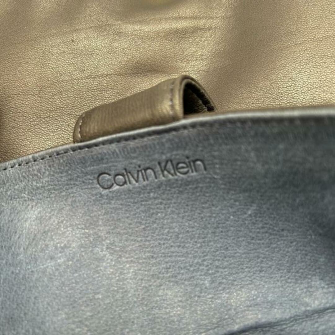 Calvin Klein(カルバンクライン)のCalvinKlein(カルバンクライン) クラッチバッグ - 黒 レザー レディースのバッグ(クラッチバッグ)の商品写真