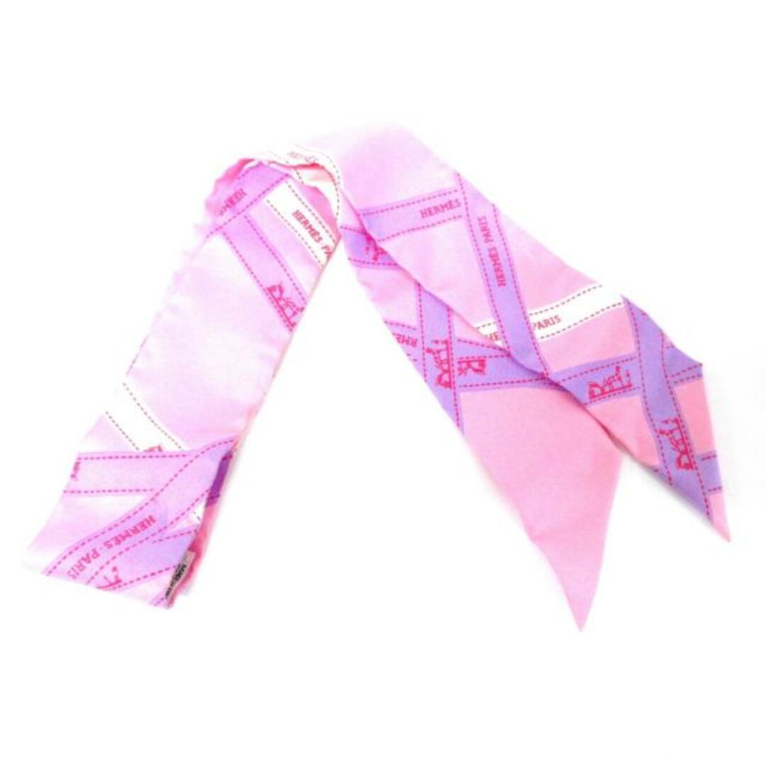 セール最安値 HERMES(エルメス) スカーフ美品 ツイリー ピンク