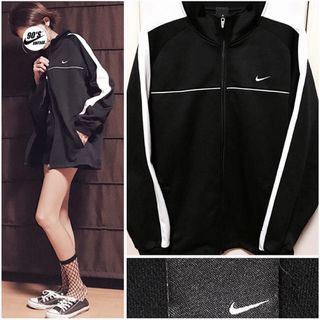 ナイキ(NIKE)のNIKE simpleline BIG jacket(ジャージ)