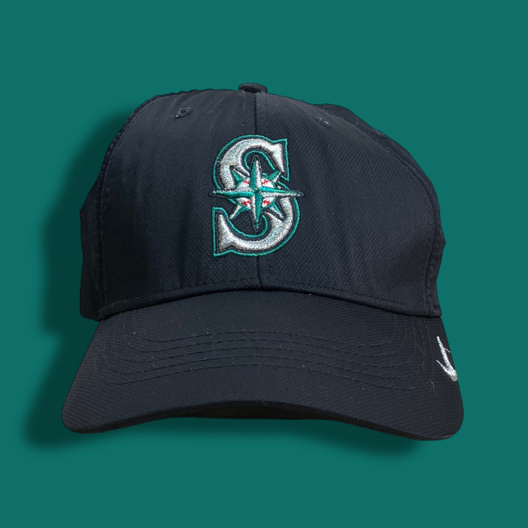 NIKE(ナイキ)の00s NIKE MLB ナイキ マリナーズベースボールキャップ メジャー 野球 メンズの帽子(キャップ)の商品写真