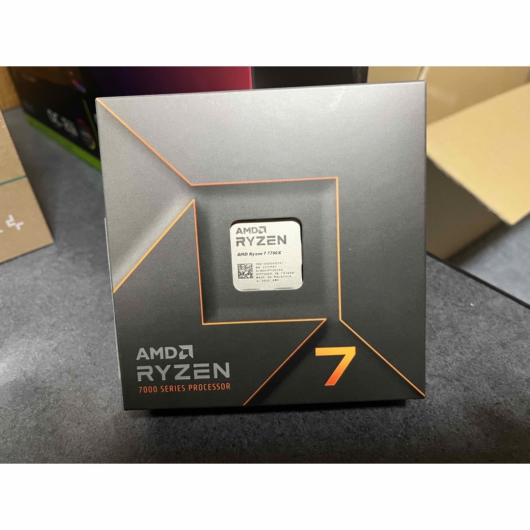 AMD - Ryzen7 7700X 中古品の通販 by すずぽん's shop|エーエム AMD - Ryzen7 7700X 中古品の通販 by すずぽん's shop|エーエム