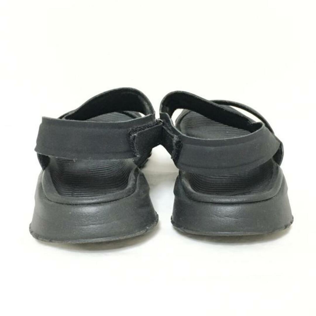NIKE(ナイキ)のNIKE(ナイキ) サンダル 24 レディース タンジュンサンダル 882694-001 黒×白 合皮 レディースの靴/シューズ(サンダル)の商品写真