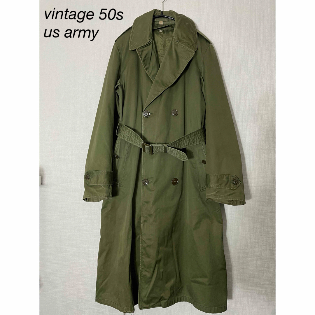 MILITARY(ミリタリー)のvintage 50s us army ミリタリー オーバーコート M-51 メンズのジャケット/アウター(ミリタリージャケット)の商品写真