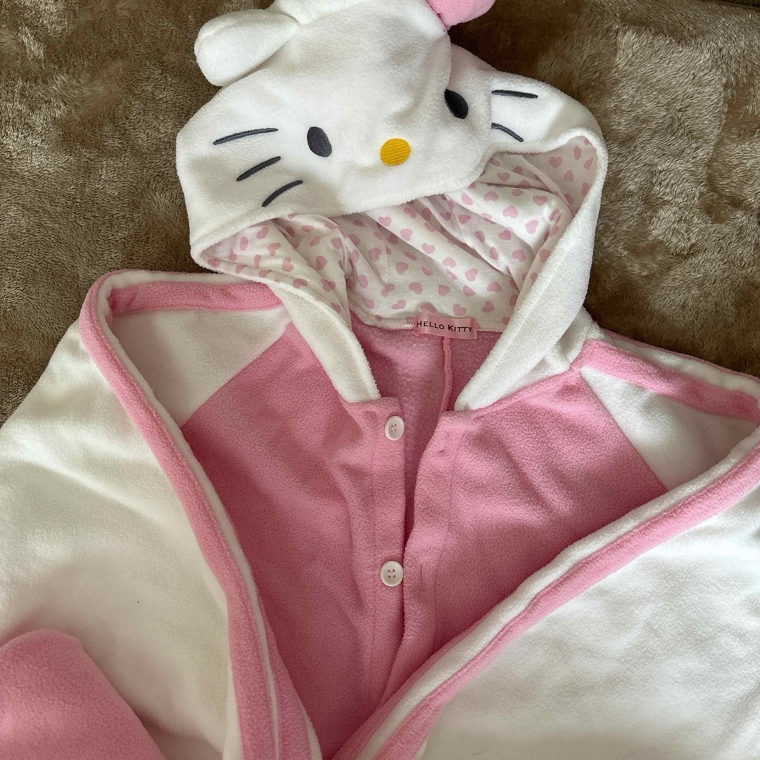 キティーちゃん着ぐるみ洋服 レディースのルームウェア/パジャマ(ルームウェア)の商品写真