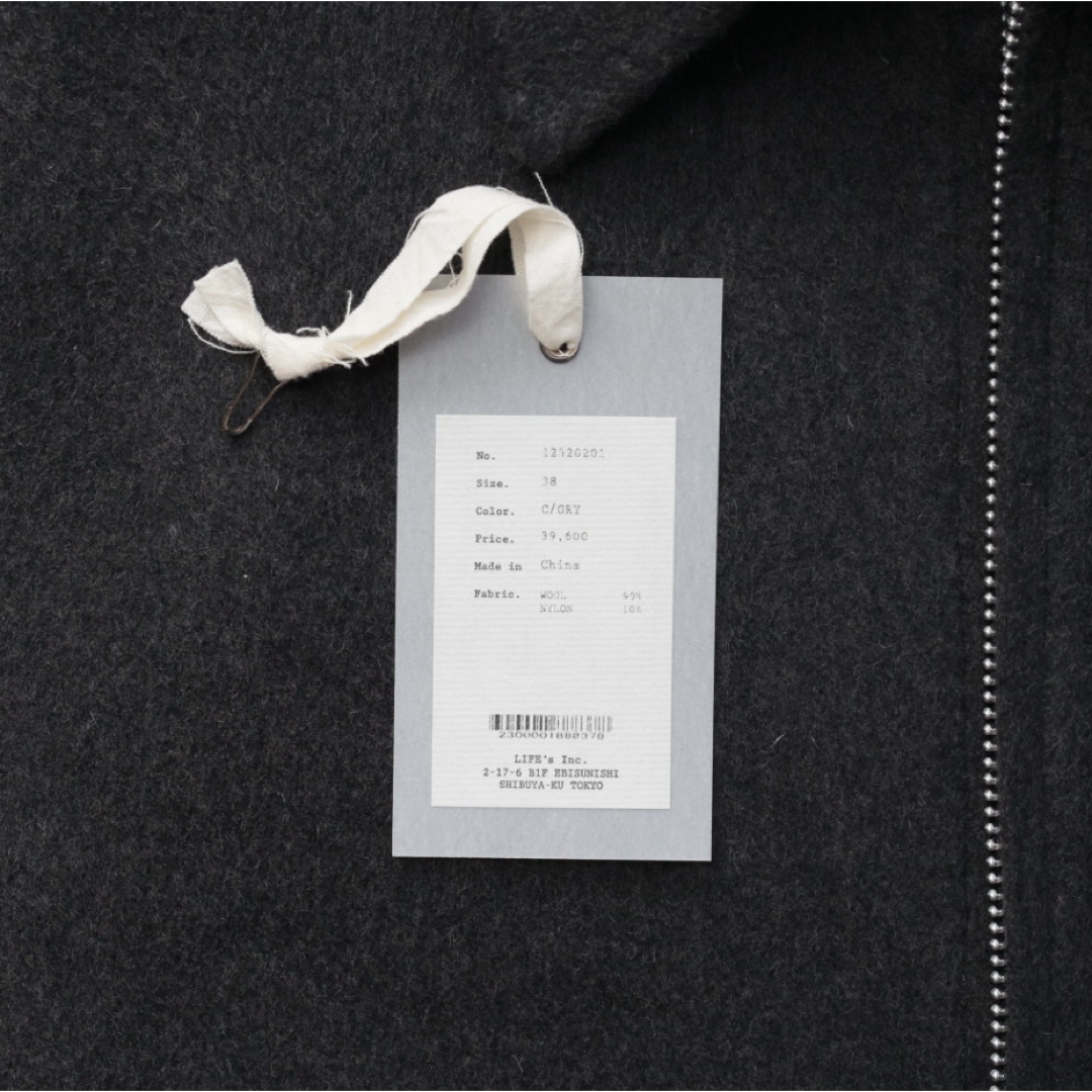 TODAYFUL(トゥデイフル)のTODAYFUL Wool Zip Blouson レディースのジャケット/アウター(ブルゾン)の商品写真