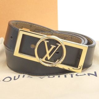 ルイヴィトン(LOUIS VUITTON)の【本物保証】 箱・布袋付 新品同様 ルイヴィトン LOUIS VUITTON サンチュール ドーフィーヌ 25MM リバーシブル サークル LV ベルト M0203(ベルト)