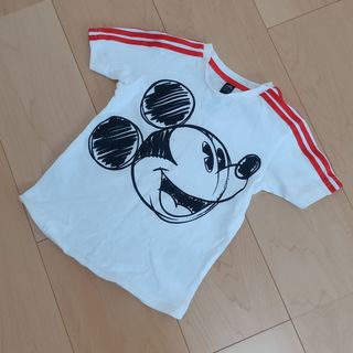 アディダス(adidas)のadidas☆ミッキー柄 半袖Tシャツ(Tシャツ/カットソー)