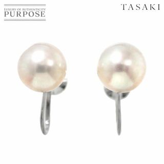 タサキ(TASAKI)のタサキ TASAKI アコヤ真珠 8.2mm イヤリング K14 WG ホワイトゴールド 585 パール 田崎真珠 VLP 90217321(イヤリング)