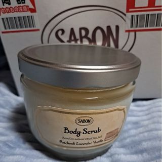 サボン(SABON)のSABON サボン ボディスクラブ パチュリ・ラベンダー・バニラ 600ｇ(ボディスクラブ)