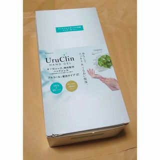 オーガニック ハンドジェル UruClin 60ml ボックス 18本 訳あり(ハンドクリーム)