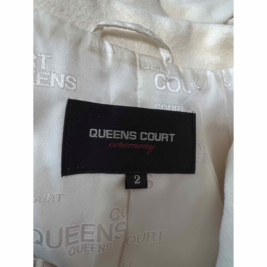 QUEENS COURT(クイーンズコート)のQUEENS COURT クイーンズコート　ロングコート　2号サイズ レディースのジャケット/アウター(ロングコート)の商品写真